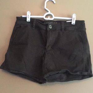 American Eagle Black Shorts
